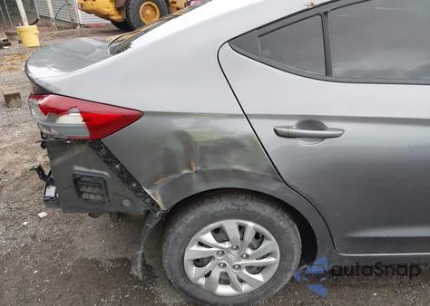 2018 Hyundai Elantra Se from USA, damaged, VIN 5NPD74LF4JH267473
